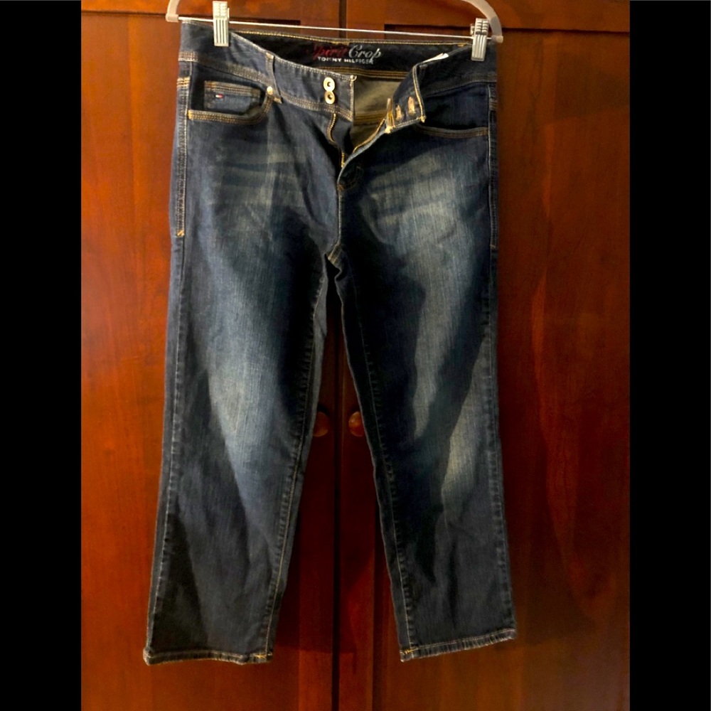 Size 10 Tommy crop jeans